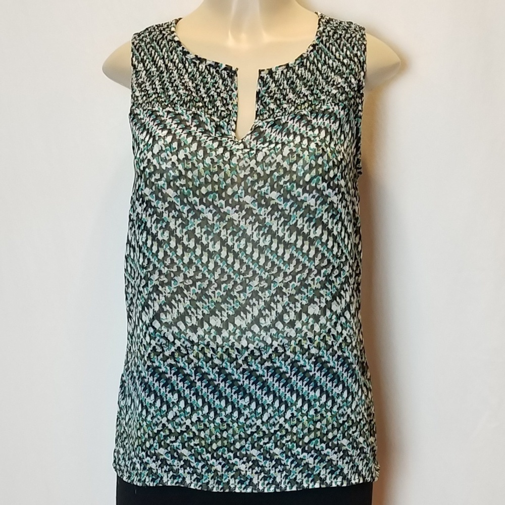 LIZ Claiborne Rouched Tank - Picture 1 of 7